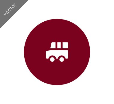 Araba simgesi, illüstrasyon