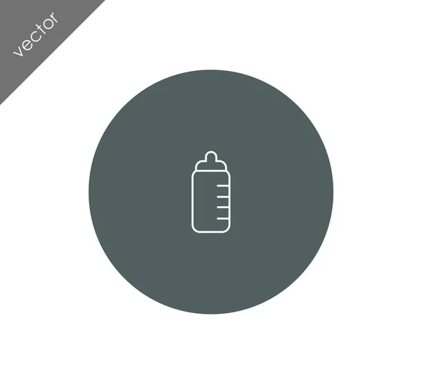 Ontwerp van fles pictogram — Stockvector