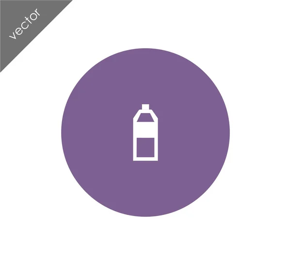 Ontwerp van fles pictogram — Stockvector