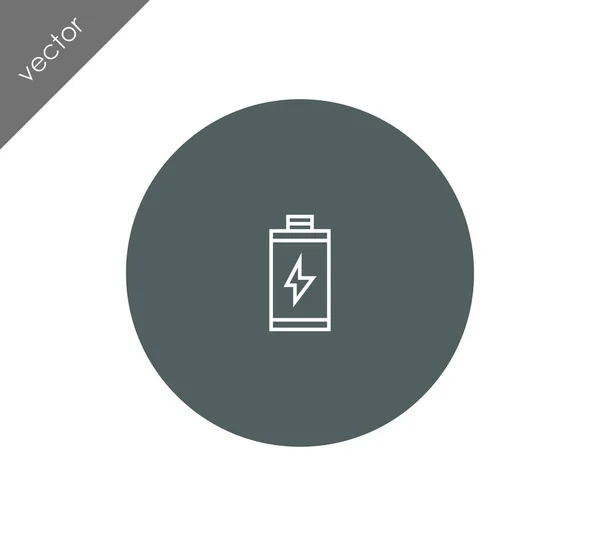 Icône d'état de charge de batterie — Image vectorielle