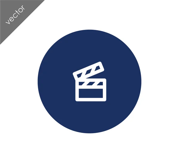 Film duig pictogram — Stockvector