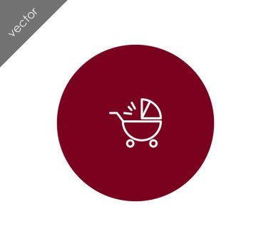 bebek arabası simgesi