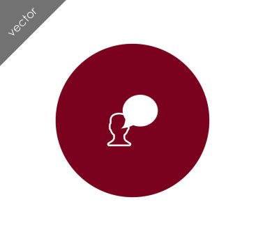 Sohbet simgesi tasarım