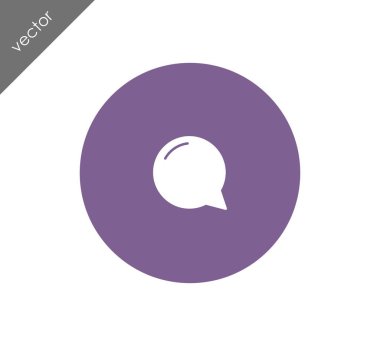 Düşünce balonu simgesinin