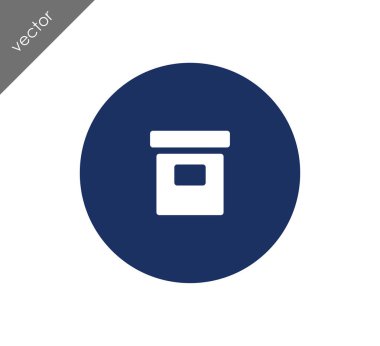 Arşiv kutusu simgesi