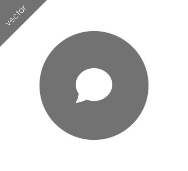 Düşünce balonu simgesinin