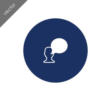 Sohbet simgesi tasarım