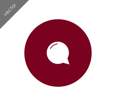 Düşünce balonu simgesinin