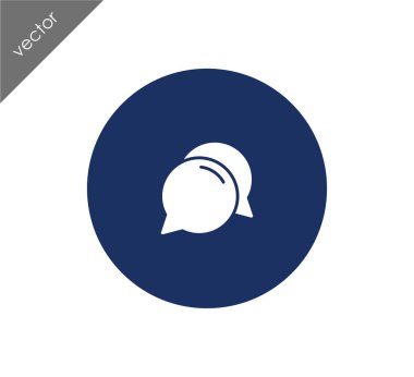 Konuşma simgesini simgeleri 