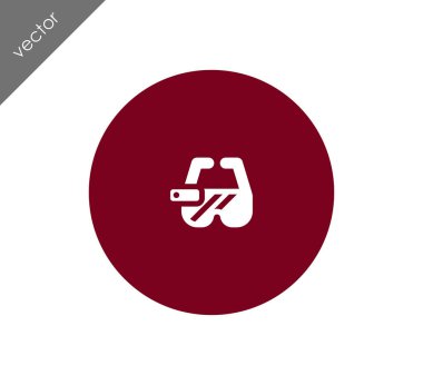 3d gözlük illüstrasyonu