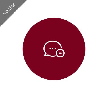 Sohbet simgesi silmek