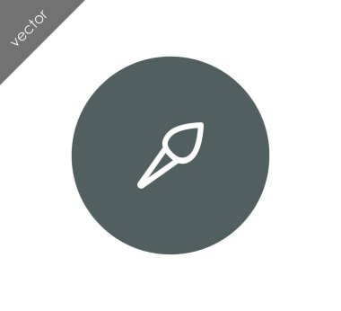 Boyama fırça simgesini