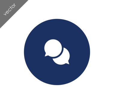 Konuşma simgesini simgeleri 