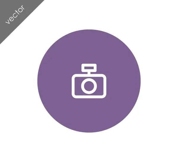 Fényképezőgép ikon — Stock Vector