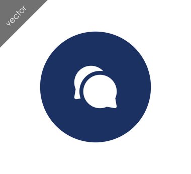 Konuşma simgesini simgeleri 