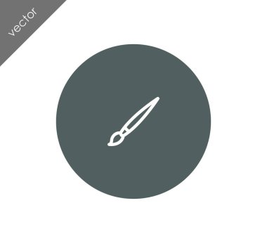 Boyama fırça simgesini