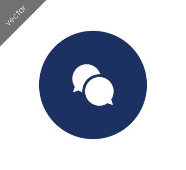 Konuşma simgesini simgeleri 