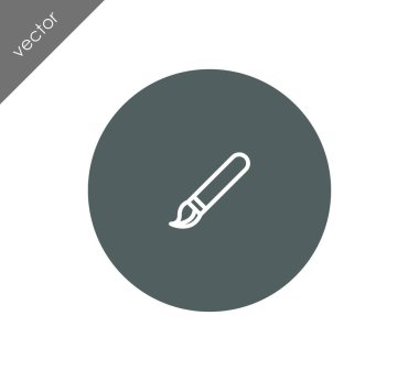 Boyama fırça simgesini