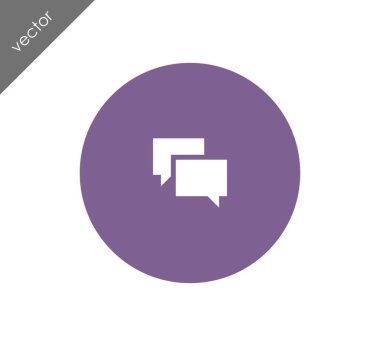 Konuşma simgesini simgeleri 