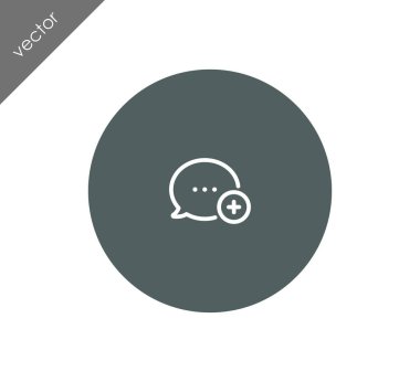 Sohbet simgesi tasarım