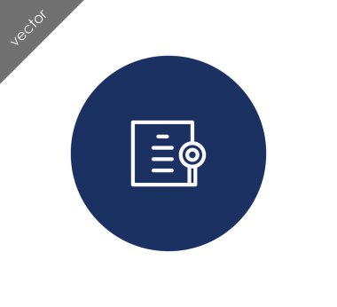 Belge satırı simgesi