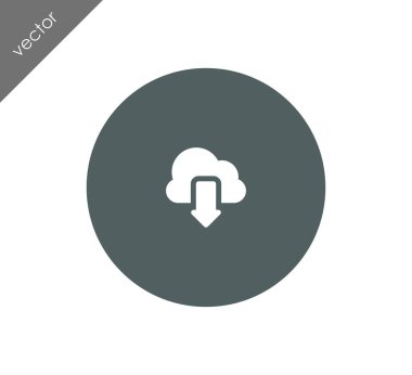 bulut simgesinden indir