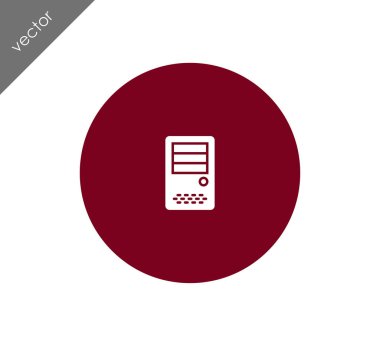 Masaüstü bilgisayar simgesi  