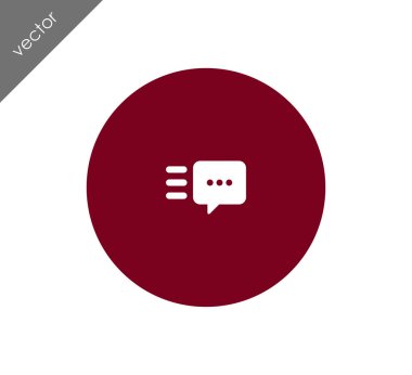 Sohbet simgesi söylenecek daha