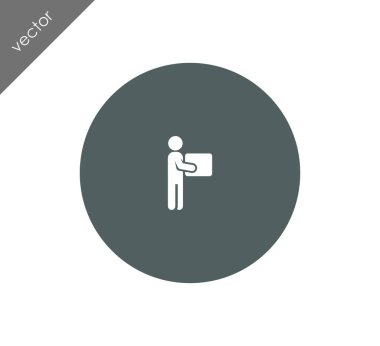 Kurye simge tasarlamak