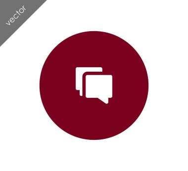 Konuşma simgesini simgeleri 