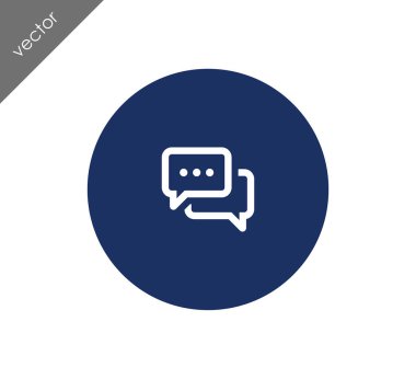 Sohbet simgesi tasarım