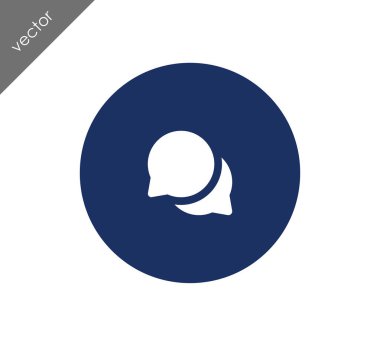 Konuşma simgesini simgeleri 