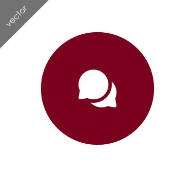 Konuşma simgesini simgeleri 