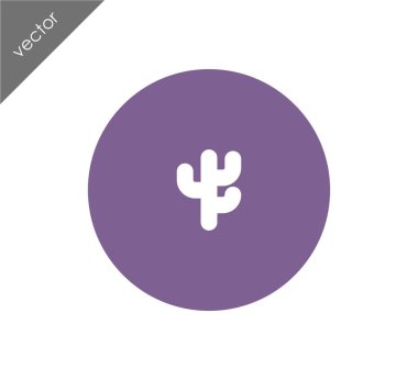 Kaktüs simge tasarım