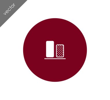 Dikey hizalama nesnelerin alt simgesi