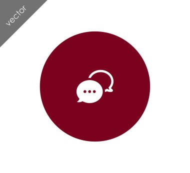 Sohbet simgesi tasarım