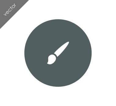 Boyama fırça simgesini