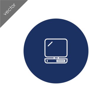 Masaüstü bilgisayar simgesi  