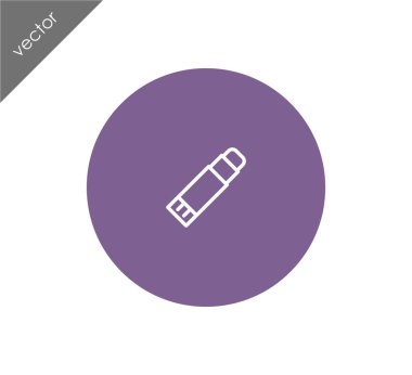 Pastel boya web simgesi