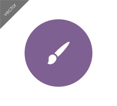 Boyama fırça simgesini