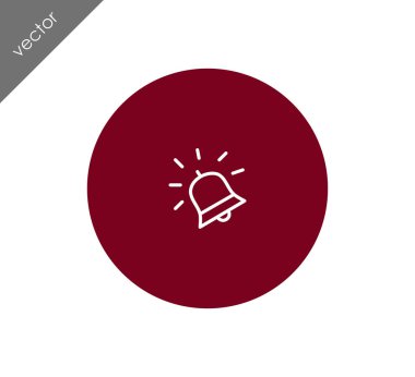 Uyarı zil simgesini