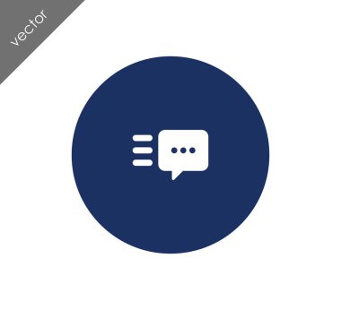 Sohbet simgesi söylenecek daha