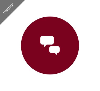 Konuşma simgesini simgeleri 