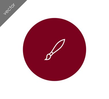 Boyama fırça simgesini