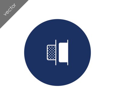 Yatay Dağıt nesneleri sağ simge