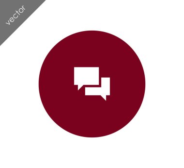 Konuşma simgesini simgeleri 