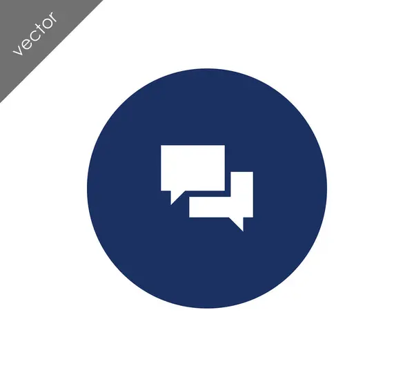 Conversation icon symbols — Stock Vector