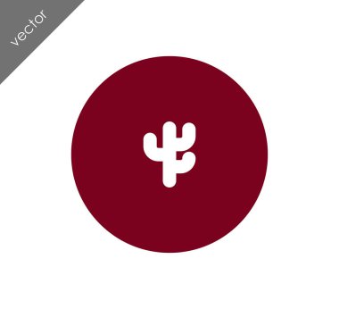 Kaktüs simge tasarım