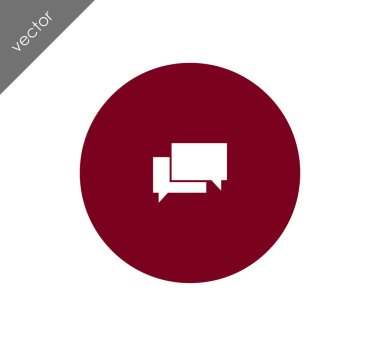 Konuşma simgesini simgeleri 