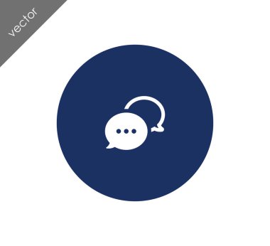 Sohbet simgesi tasarım